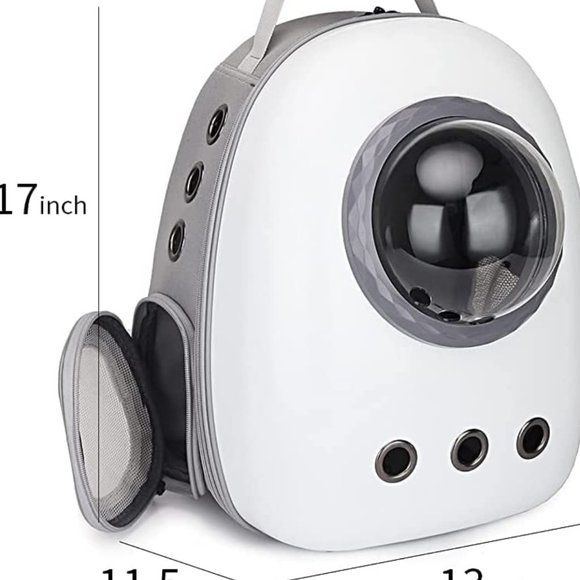 Portable travel cat carrier with versatile/interchangeable peep hole - Picture 10 of 10